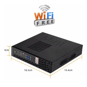 моноблок (монитор+неттоп) 27" core i5 4310m/8gb/256gb ssd m2/wifi/mitx/windows 10 + беспроводная клавиатура и мышь