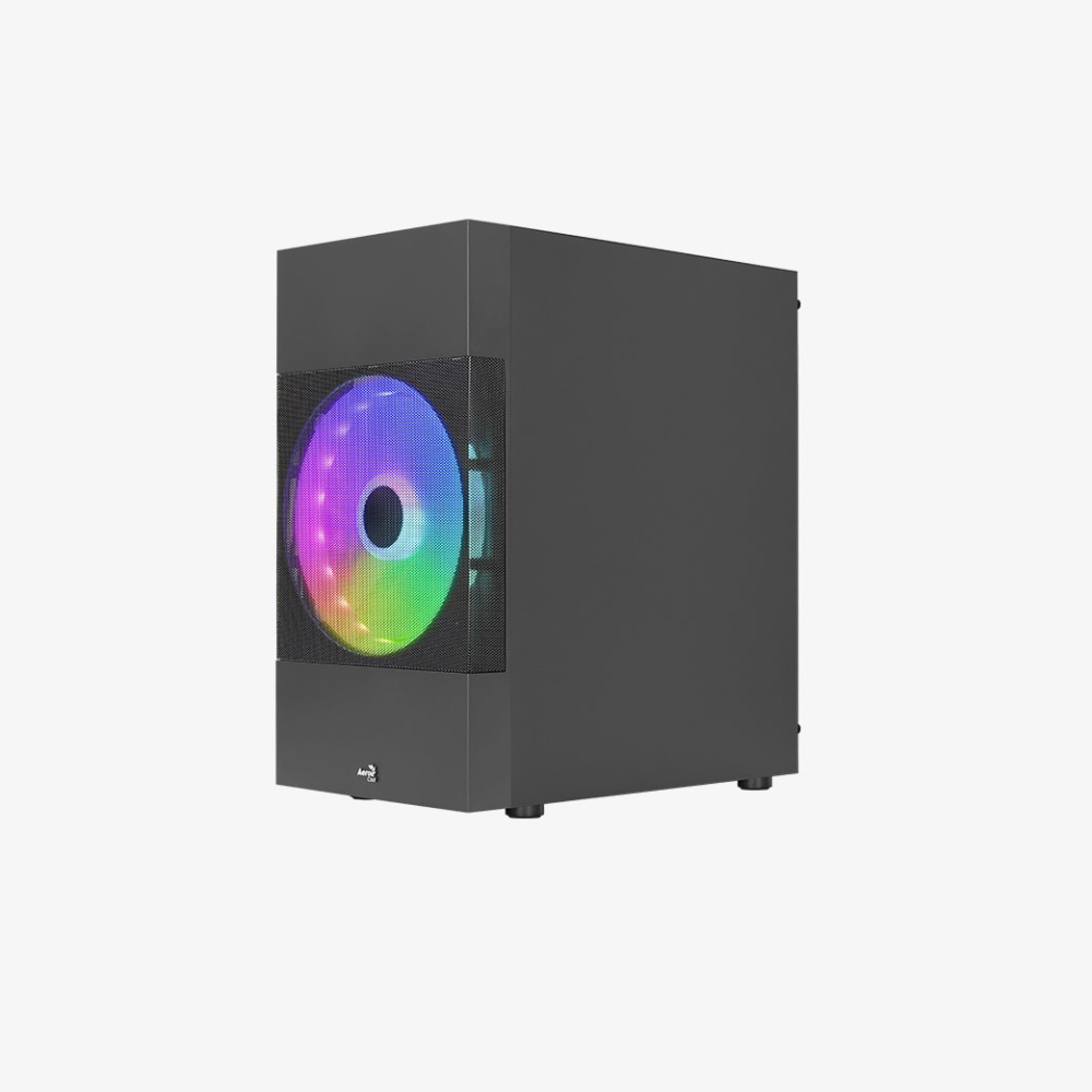 корпус aerocool atomic lite-g-bk-v2 