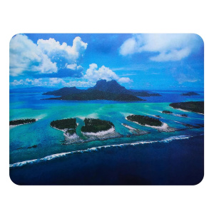 коврик buro bu-m10025 мини рисунок/бора-бора 230x180x2мм