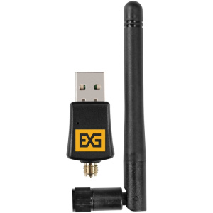 сетевой адаптер wi-fi 5 двухдиапазонный exegate ex-w5-t2u plus-ac650 (wi-fi ac (a/b/g/n/ac), чипсет 