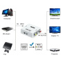 переходник hdmi на rca (av)  (конвертер hdmi мама - 3rca мама) hdmi2av