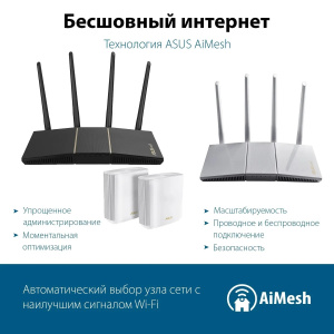 wi-fi роутер asus rt-ax57 ax3000