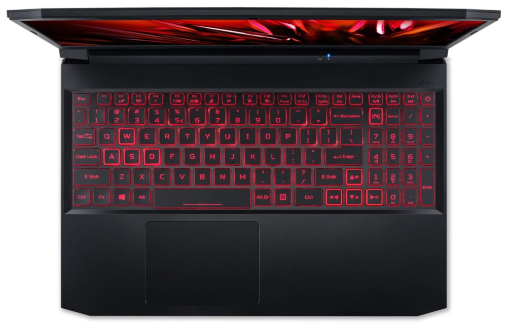 ноутбук acer nitro 5 an515-45 ryzen 5 5600h/8gb/ssd 512gb/15.6"/gtx 1650 4gb/ips/fhd/60hz/noos/black