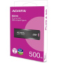 внешний накопитель ssd 500гб a-data sc610-500g-cbk/rd usb 3.1 500gb  sc610 1.8" черный