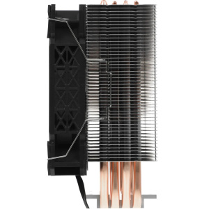 кулер accord acc-4p12 soc-am5/am4/1200/1700/1851 серебристый/черный 4-pin 37db al+cu 180w 565gr