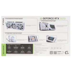 видеокарта gigabyte geforce rtx 5070 eagle oc ice sff [gv-n5070eagleoc ice-12gd]