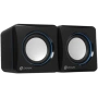 колонки oklick ok-330 2.0 черный 6вт 440403