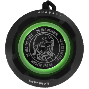 колонка портативная урал гагарин гр-001 черный 20w