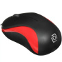 мышка oklick 115s черный оптическая (1200dpi) usb для ноутбука (2but)
