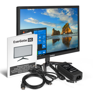 монитор exegate eb2200 21,5" tn led grade a+ 