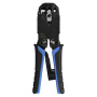 инструмент exegate ex-t2008r для обжима rj-45, rj-11/12 (с храповым механизмом, прямой ход обжимки)