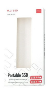 мобил рек внешний для ssd m.2 ngff sata type-с 3.1, usb 3.0,  алюминий