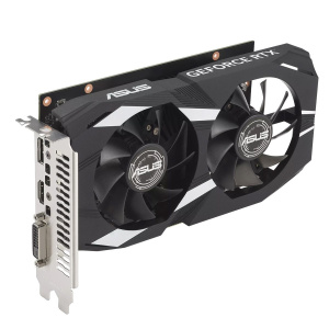 видеокарта asus rtx3050 dual oc dual-rtx3050-o6g 6gb gddr6 96bit dvi dp hdmi 2fan 