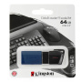 память флеш 64гб kingston datatraveler exodia m dtxm/64gb usb3.0 черный/синий