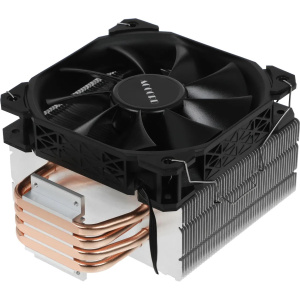 кулер accord acc-4p12 soc-am5/am4/1200/1700/1851 серебристый/черный 4-pin 37db al+cu 180w 565gr