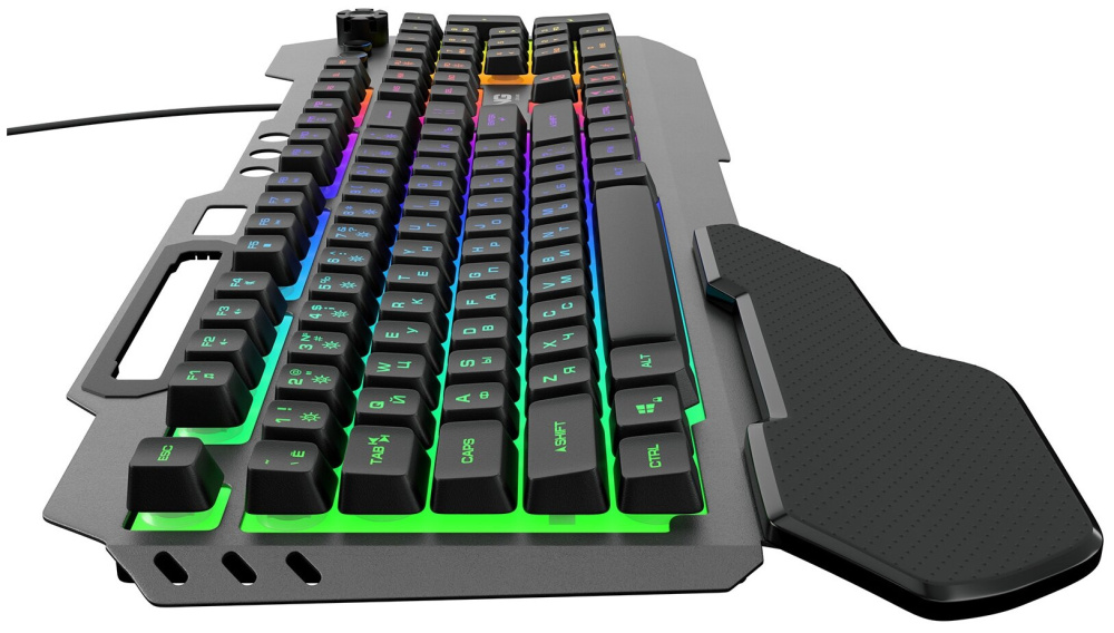 клавиатура gmng 720gk черный usb multimedia for gamer led