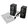 колонки oklick ok-127  2.0 черный 6вт