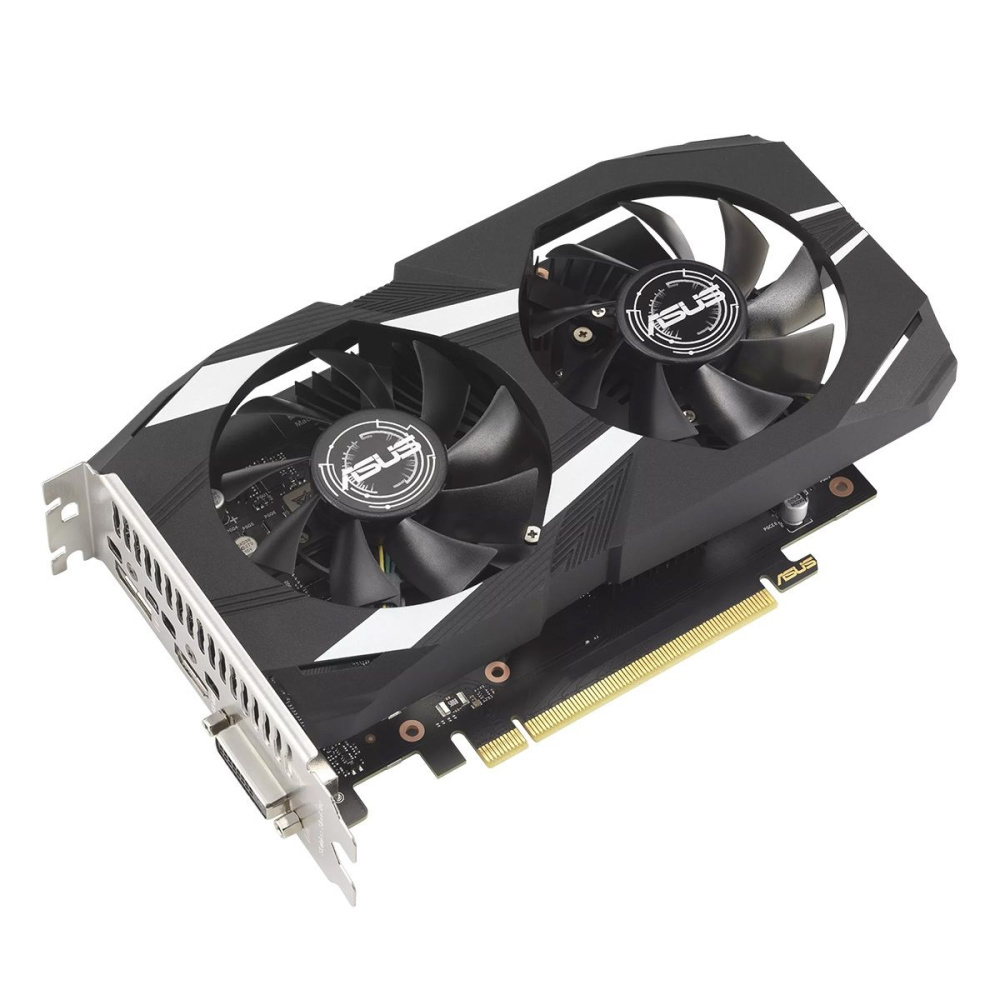 видеокарта asus rtx3050 dual oc dual-rtx3050-o6g 6gb gddr6 96bit dvi dp hdmi 2fan 