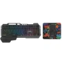 клавиатура и мышь oklick 700gmk с подсветкой usb multimedia led 1533156