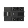 ибп powerman brick 800 shuko line-interactive 480w/800va 6 евророзеток (3 от аккумулятора)