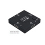переключатель hdmi switch 3in - 1out  с выбором сигнала от трех устройств) компактный поддержка 4k 