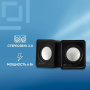 колонки oklick ok-331 2.0 черный 6вт