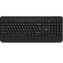 клавиатура беспроводная oklick k257w черный usb  multimedia (2070286)