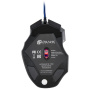 мышка oklick 775g ice claw черный оптическая (2400dpi) usb (7but) 945847