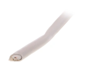 кабель (катушка 100м) коаксиальный kr-rg6/ccs-100w белый
