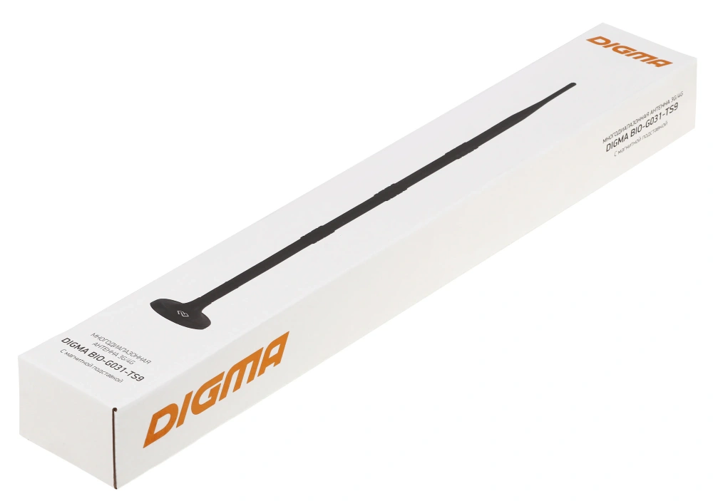 антенна digma bio-g031-bk(ts-9) 3м многодиапазонная черный