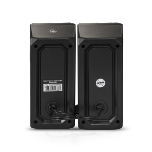 акустическая система 2.0 exegate accord 240 (питание usb, 2х3вт (6вт rms), 60-20000гц, цвет черный, 