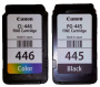 набор картриджей canon pg445/cl446 для mg2440/2540. чёрный/цветной 8283b004 2*180 страниц. 
