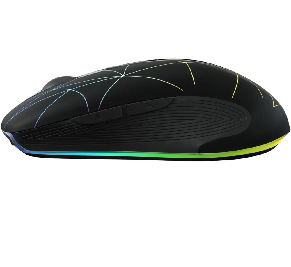 беспроводная мышка oklick 976gw черный оптическая (3200dpi) беспроводная usb (6but) 1431703