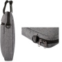 сумка для ноутбука 15"  pc pet pcp15a2gy серый/черный полиэстер