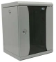 шкаф настенный цмо (шрн-8.255-10) 8u 320x305мм пер.дв.стекл серый 255мм 8.1кг 180град