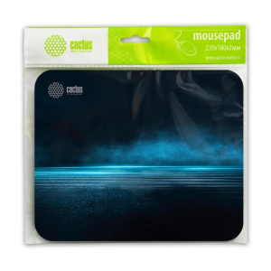 коврик cactus cs-mp-p03xs dark sea 220x180x2мм