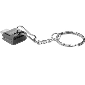 картридер type-c buro bu-cr-201 черный