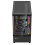 корпус formula crystal u1m cosmic черный без бп matx