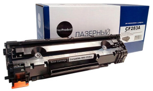 картридж cf283a netproduct n-cf283a для hp lj pro m125 m127 1500 стр canon 737
