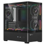 корпус formula crystal u1m cosmic черный без бп matx