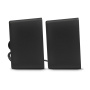 акустическая система 2.0 exegate disco 140 black (питание usb, 2х3вт (6вт rms), 100-20000гц, черный,