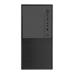 корпус minitower exegate baa-308m-aaa400 (matx, бп aaa400 с вент. 8см, 2*usb, hd audio, черный)