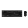 проводная клавиатура и мышь oklick 620m клав:черный мышь:черный usb