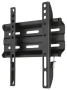 кронштейн hama h-118106 черный 19"-48" макс.25кг настенный фиксированный 00118106
