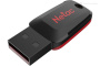 флешка 4гб netac nt03u197n-004g-20bk 4gb u197 usb2.0 черный/красный