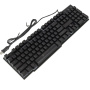 клавиатура oklick 780g slayer черный usb for gamer led 412899