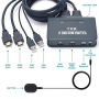 переключатель kvm usb, hdmi = 2cpu