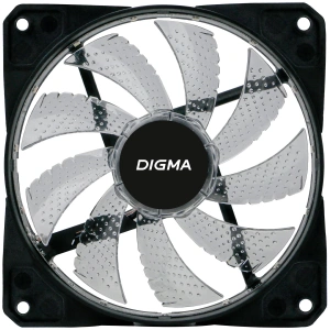 вентилятор digma dfan-frgb2 120x120x25 3-pin 4-pin (molex)23db 115gr led ret
