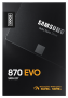 накопитель ssd 500гб samsung mz-77e500bw sata 870 evo client 