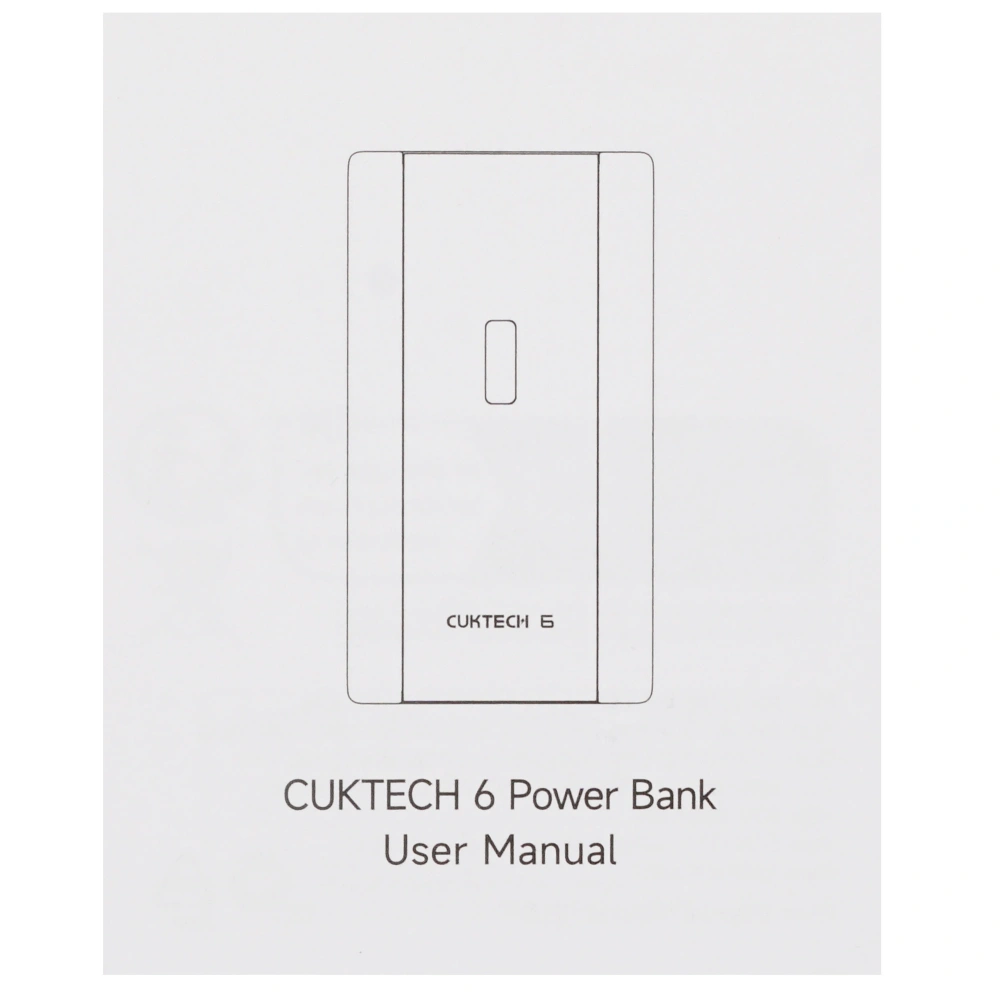 внешний аккумулятор cuktech pb060 6000mah 55w golden